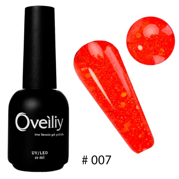 Oveiliy, gel polish KZ7, 10ml