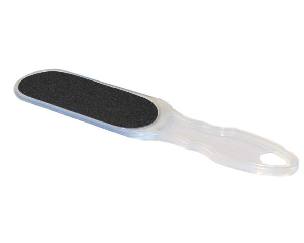 Narrow white pedicure grater